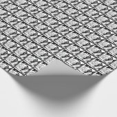 神聖な家族のクリスマスの飼い葉桶場面デザイン ラッピングペーパー (角)