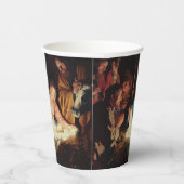 神聖な家族の出生シェン宗教的なクリスマス 紙コップ (右)