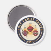 神聖な家族の教区磁石 マグネット (正面/裏面)