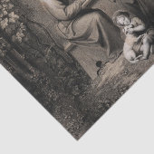 神聖な家族ヴァージンメアリーサンジョセフイエスキリスト 薄葉紙 (詳細)