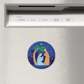 神聖な家族出生クリスマスクリスチャン宗教 マグネット (インサイチュ (食洗機))