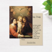 神聖な家族祈りの言葉イエスメリーセントジョセフ神聖カード (デスク)