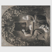 神聖な家族聖母マリアセントジョーゼフイエス・キリスト ラッピングペーパー (フラット)