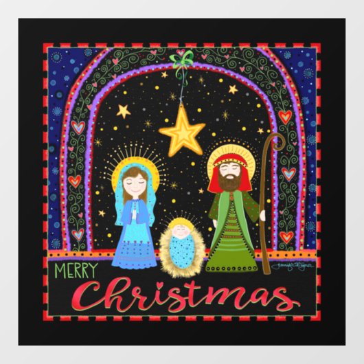 神聖な家族"インスピリシティ"窓が貼る ウィンドウサイン (シート)