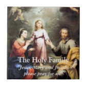 神聖な家族 タイル (正面)