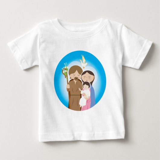 神聖な家族 ベビーTシャツ (正面)