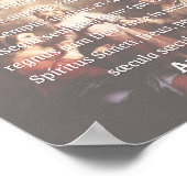 神聖な家族（ラテン）プリント ポスター (角)