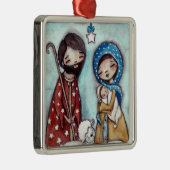 神聖な家族-優れたオーナメント メタルオーナメント (右)