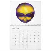 神聖な家族-灰色のカレンダー カレンダー (3月 2027)