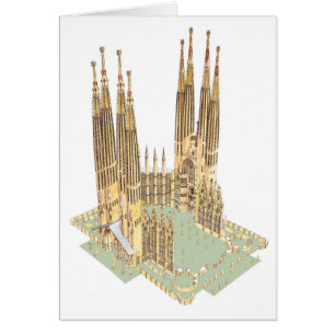 神聖な家族Antonio Gaudi。 バルセロナスペイン