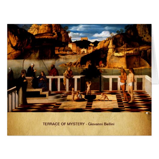 神聖な寓話 – 謎のテラス (正面横)