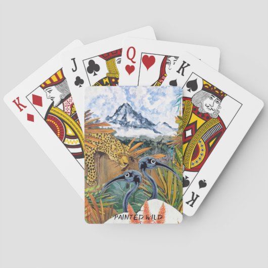 神聖な山 トランプ (裏面)