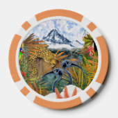 神聖な山 ポーカーチップ (裏面)