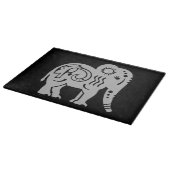 神聖な巨人（灰色）の切削ボード カッティングボード (角)