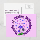 神聖な幻覚の寺院 ポストカード (正面/裏面)