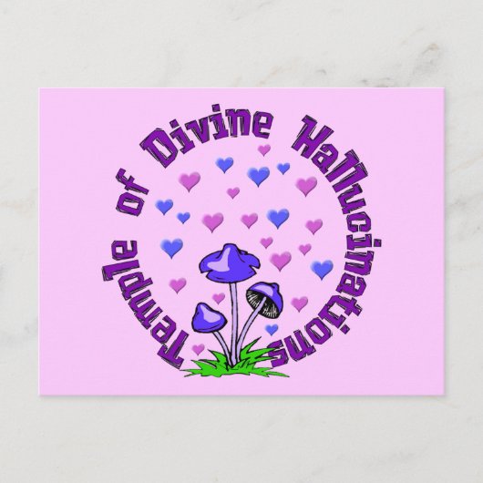 神聖な幻覚の寺院 ポストカード (正面)