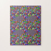 神聖な幾何学のパズル11" x 14" (252部分)