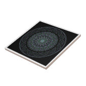 神聖な幾何学の曼荼羅 タイル (側面)