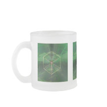 神聖な幾何学の精神的な立方体の芸術