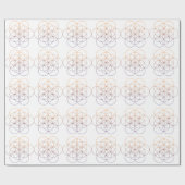 神聖な幾何学 ラッピングペーパー (フラット)