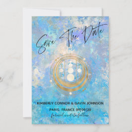 神聖な幾何学 保存日付のお知らせ セーブザデート