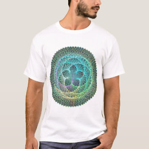 神聖な幾何学-金星の運輸ネオンIIのTシャツ Tシャツ