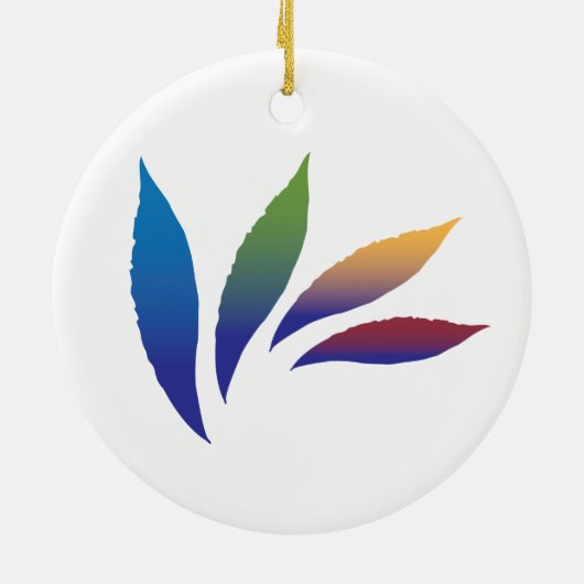 神聖な想像力オーナメント セラミックオーナメント (裏面)