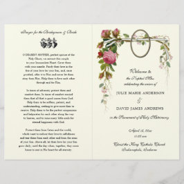 神聖な慈悲カトリックの質量結婚式 プログラム