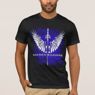 神聖な戦士のロゴ Tシャツ