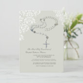 神聖な数珠の宗教招待状 招待状 (スタンド正面)