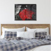 神聖な樺の木 キャンバスプリント (インサイチュ (寝室))