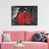 神聖な樺の木 キャンバスプリント (インサイチュ (リビング))