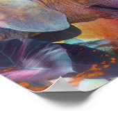 神聖な水を覚える象 ポスター (角)