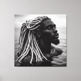 神聖な深さ キャンバスプリント