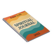 神聖な混乱：スピリチュアルパーソナライズされたジャーナル ノートブック (右側)