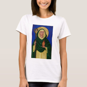 神聖な火を持つ聖者Brigid Tシャツ