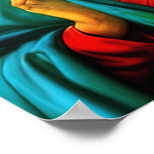 神聖な無垢のハートのヴァージン・メアリー ポスター (角)