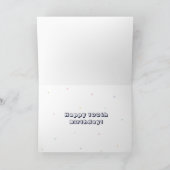 神聖な牛あなたは100ハッおもしろいプ100誕生日 カード (内部)