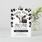 神聖な牛の少年 2人の誕生日招待状 招待状 (スタンド正面)