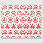 神聖な王室のアーチフリーメーソンマソニックフリーメーソン ラッピングペーパー (フラット)