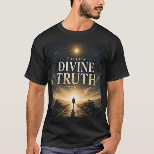 神聖な真実に従え Tシャツ (正面)
