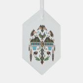 神聖な記号 ガラスオーナメント (正面右)