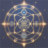 神聖な輝き – 5: 照らされた宇宙エネルギー シール (正面)