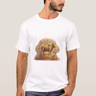 神聖な金の雄牛 Tシャツ