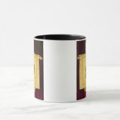 神聖な顔1249年(パネル) マグカップ (中央)