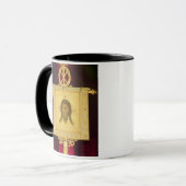 神聖な顔1249年(パネル) マグカップ (正面左)