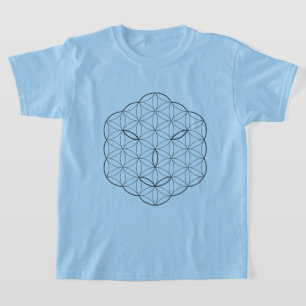 神聖な顔 – アークトリア語、Bl-Wh. Tシャツ
