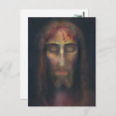 神聖な顔 ポストカード (正面/裏面)