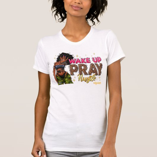 神聖な黒人女性の精神性 Tシャツ (正面)
