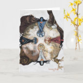 神聖な4つの風 カード (黄色い花)